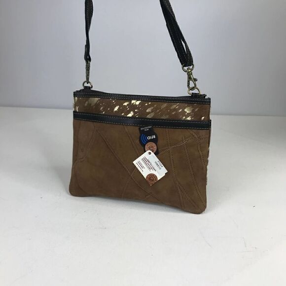 Vaan Ranger Rawhide Leather Xbody NWT - Picture 4 of 9